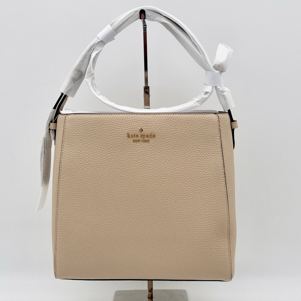 Kate Spade Juliette Medium Bucket Bag Light Sand